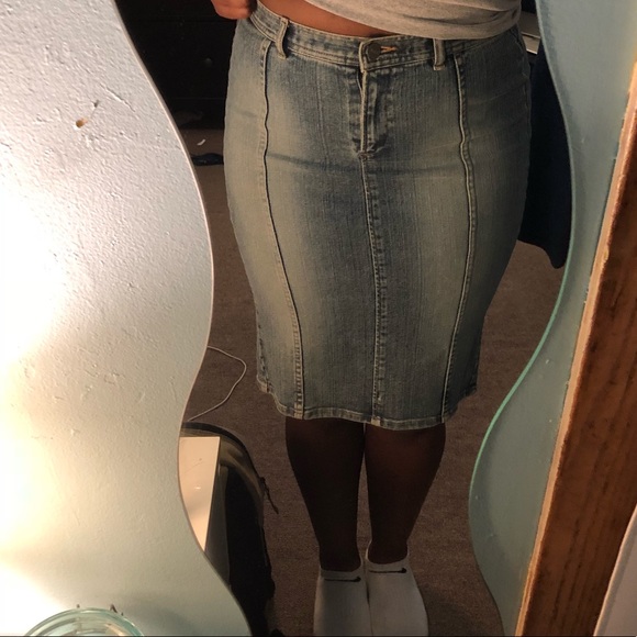 Fcuk Jeans Pencil Skirt - Picture 7 of 7